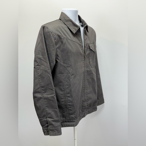 VOLCOM Men’s gray lined full zip jacket size M. - Picture 7 of 13